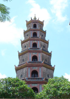 Thien Mu pagoda in Hue city Thien Mu pagoda in Hue