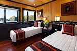Twin cabin on Bai Tho Junks Halong Bay - 13 cabins
