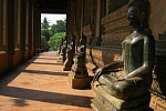 Emerald pagoda in Vientiane, Laos