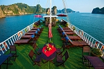 Sundeck on Gray Line Halong Cruise