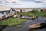 Tonle Sap lake in Siem Reap, Cambodia