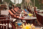 Sundeck on Victory Cruise Halong Bay