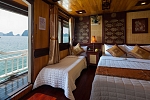 Triple cabin on Victory Cruise Halong Bay