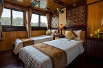 Twin cabin on Victory Cruise Halong Bay