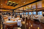 Dining room on Victory Star Cruise Halong Bay - 24 cabins