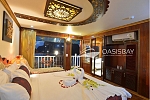 Double cabin on Oasis Bay Cruises Halong Bay